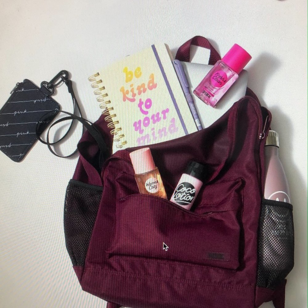 BACKPACK…….. “PINK” Classic backpack 🎒.